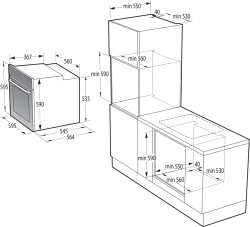Электрический духовой шкаф Gorenje BPSA6747A08BG- фото2