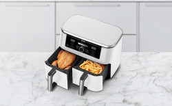 Аэрофритюрница Ninja Air Fryer Dual zone AF400EUWH- фото4