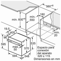 Электрический духовой шкаф Bosch HBG536EW3 - фото6