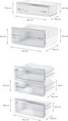 Встраиваемый двухкамерный холодильник Bosch KIN86VFE0- фото8