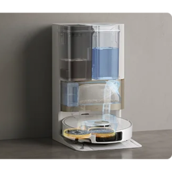 Робот-пылесос Dreame X40 Ultra Complete белый- фото7