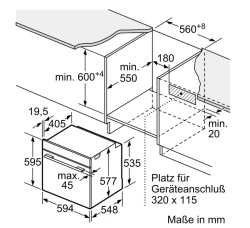 Духовой шкаф Bosch HBG934BB1- фото7