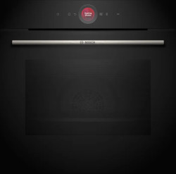 Электрический духовой шкаф Bosch HBG7741B1+Телескопические направляющие Bosch HEZ538000- фото