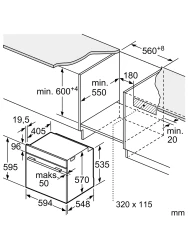 Духовой шкаф Bosch HRG532BB3- фото8